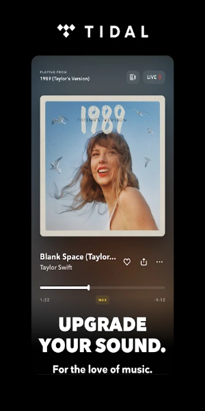 TIDAL Music: un son HiFi Capture d'écran 3