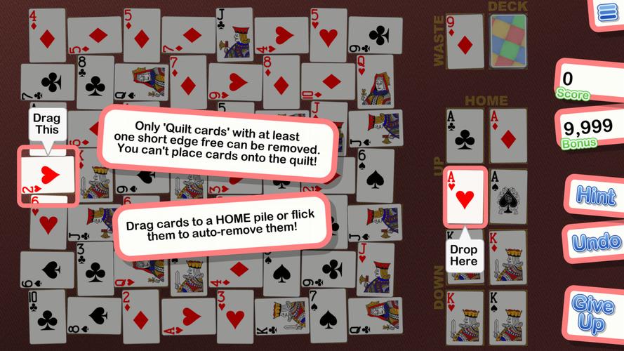 Crystal Crazy Quilt Solitaire应用截图第3张