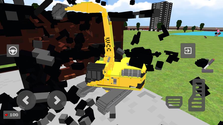 Nextbots in Playground: Pixel Capture d'écran 1