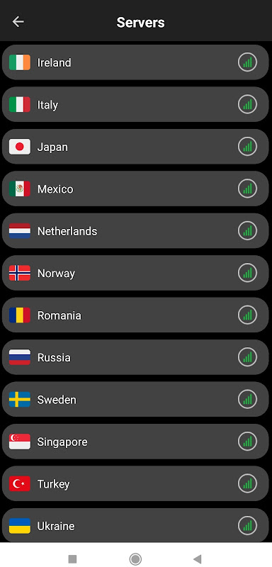 Droid VPN-Secure Proxy Premium Screenshot 2