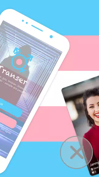 Transgender Dating: Meet Trans & Crossdresser Chat Captura de tela 2
