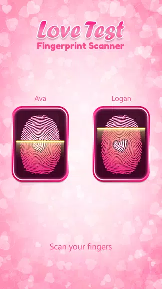 Love Compatibility Test Fingerprint 스크린샷 1