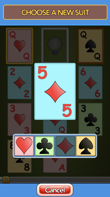 One Stack Solitaire: Free Card Game Captura de pantalla 2