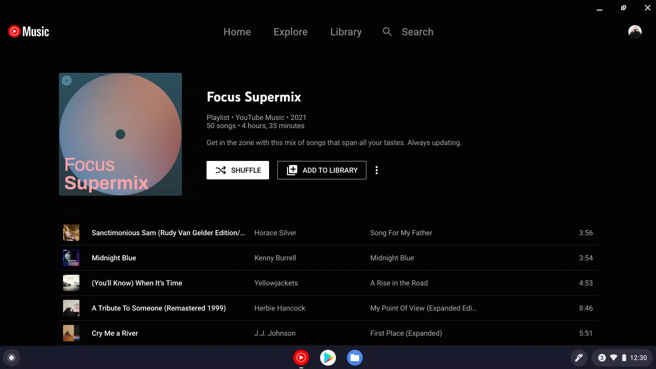 YouTube Music for Chromebook應用截圖第3張