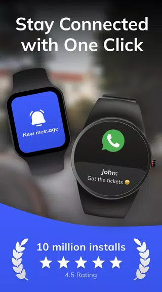 Smart Watch app - BT notifier Screenshot 1