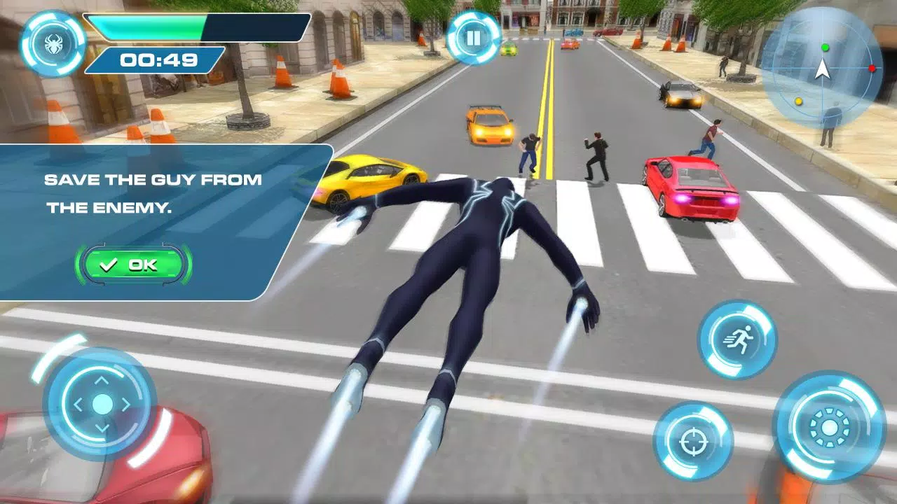 Superhero - Action Game 스크린샷 1