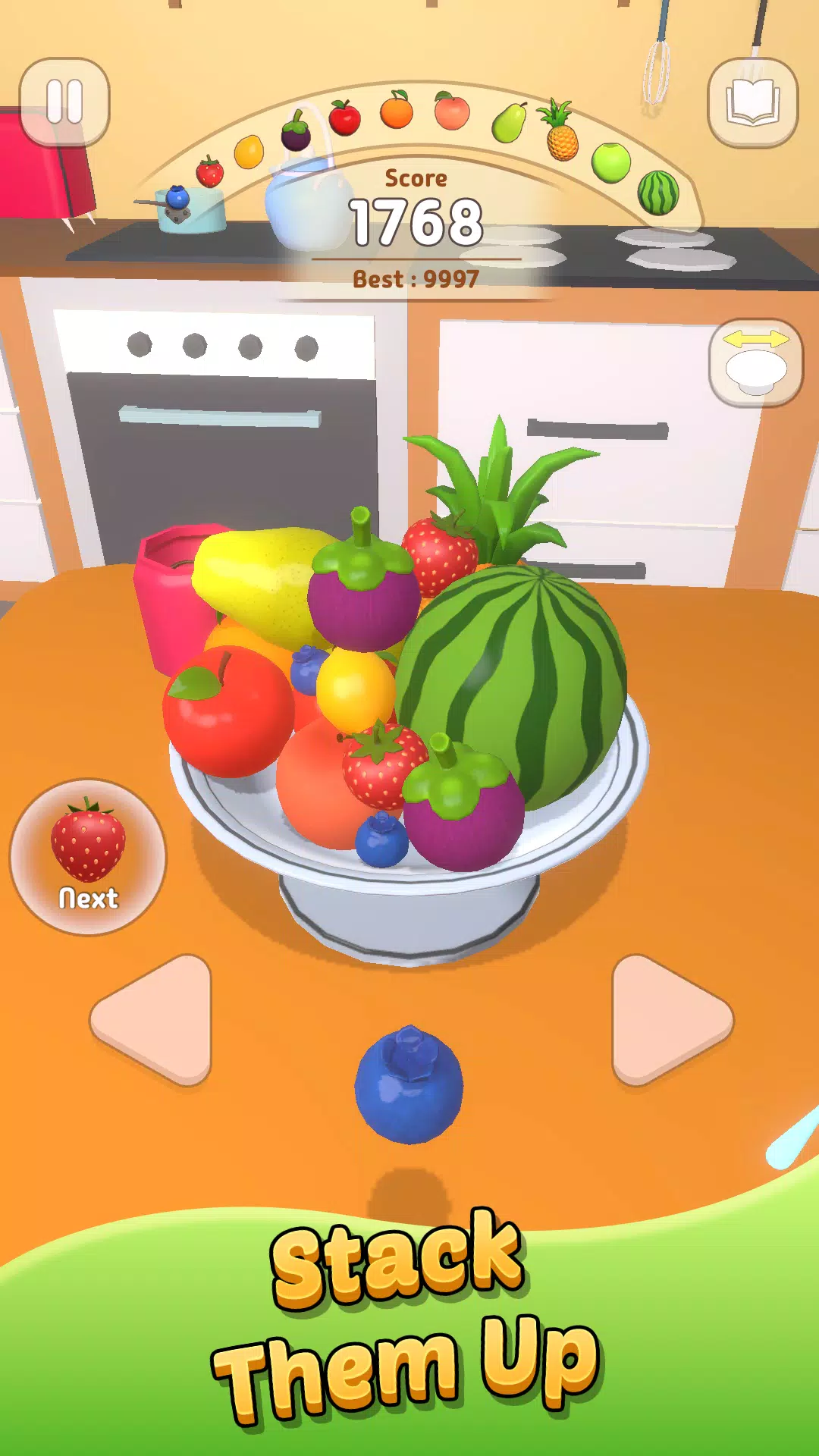 Toss and Merge: Fruit Mount スクリーンショット 3