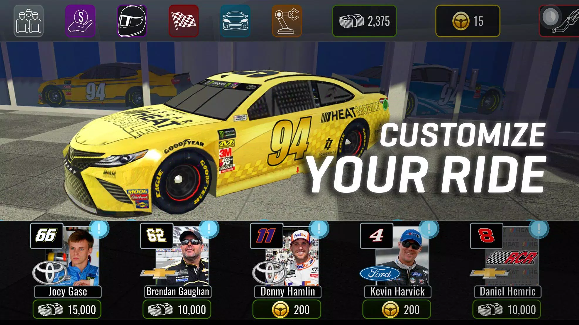 NASCAR Heat Mobile Screenshot 2