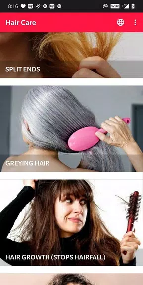 Hair Care - Dandruff, Hair Fal Screenshot 2