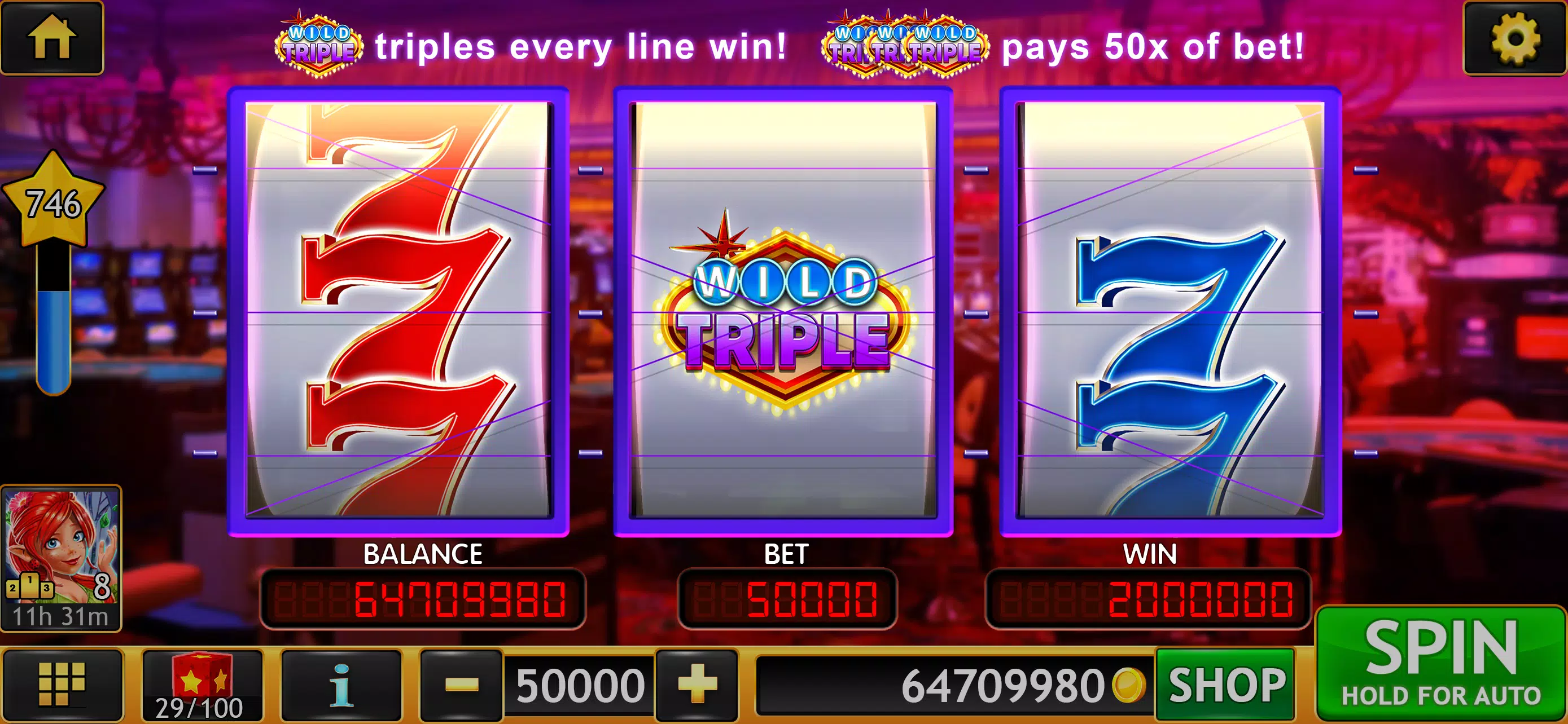 Wild Triple 777 Slots Casino应用截图第1张