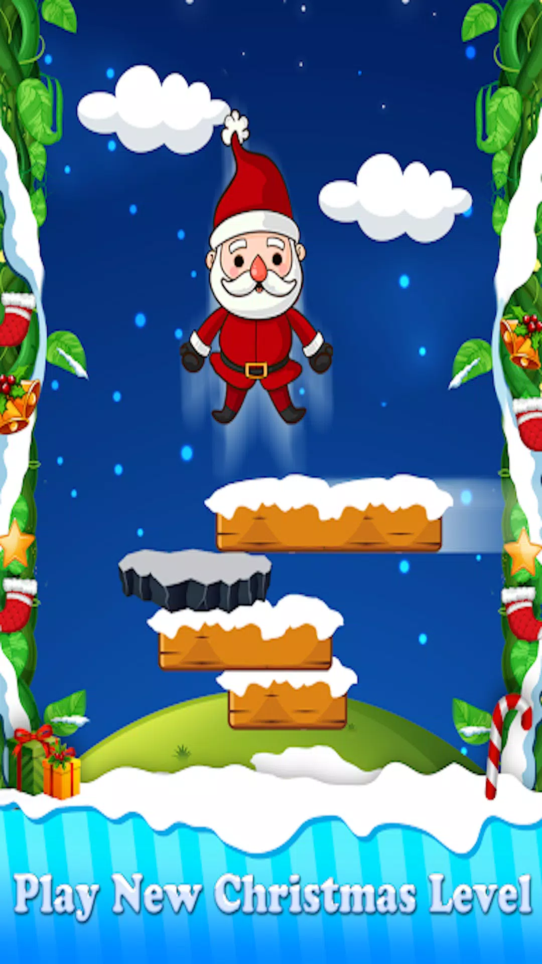 Christmas Game Santa Jump 2024 Capture d'écran 2