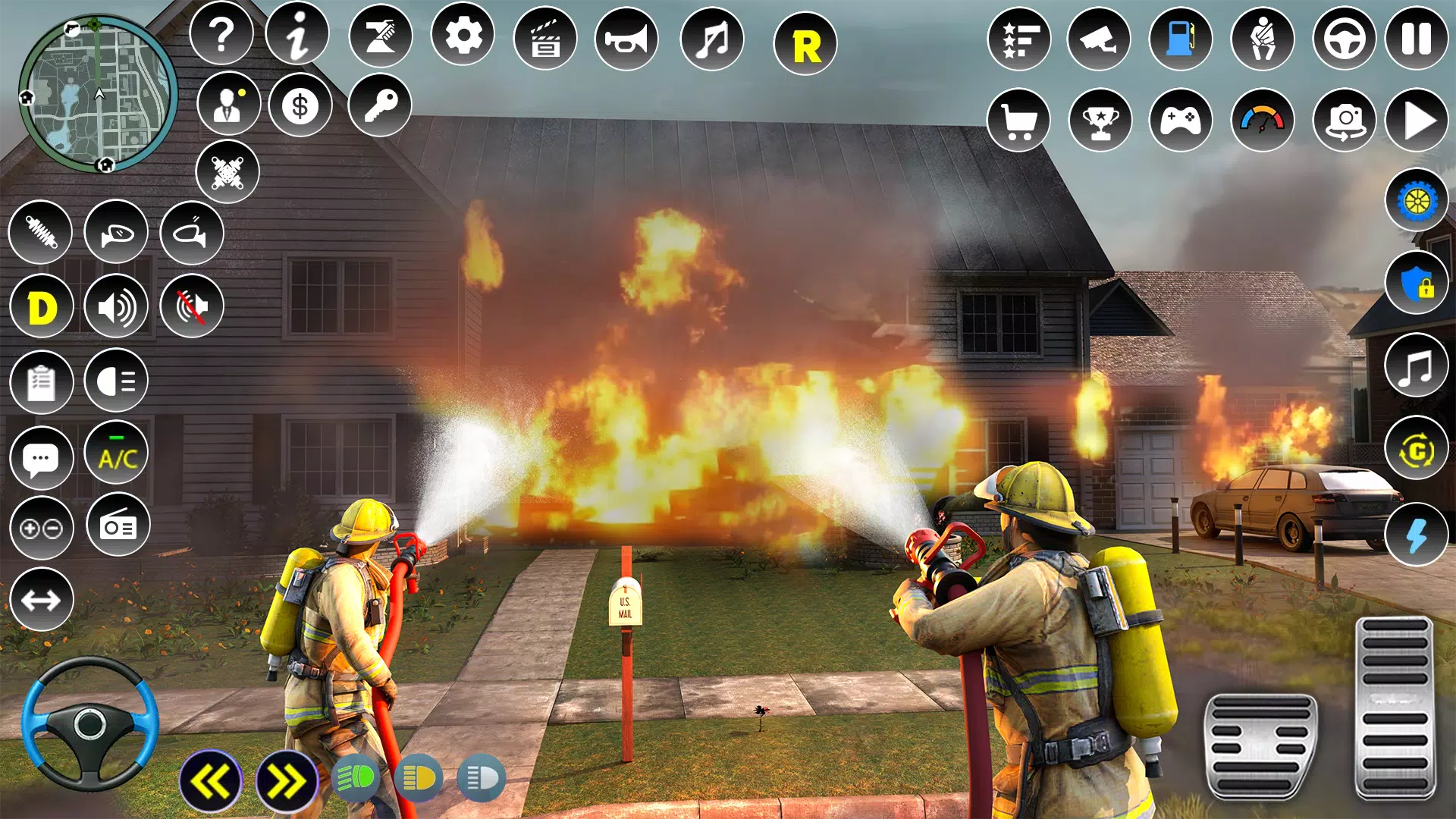 Firefighter :Fire Brigade Game Screenshot 1