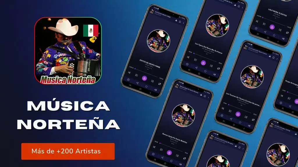 Música Norteña Mexicana Скриншот 1