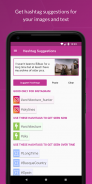 RiteTag: Auto-Hashtags for Instagram,Twitter, more スクリーンショット 1