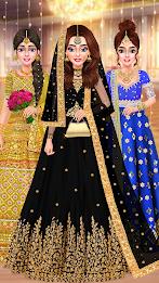 Indian Bridal DressUp- Makeup 스크린샷 3