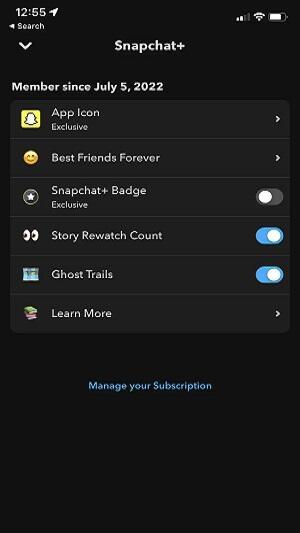 Snapchat Plus Mod スクリーンショット 1