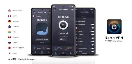 Earth VPN - VPN Proxy Server 스크린샷 1