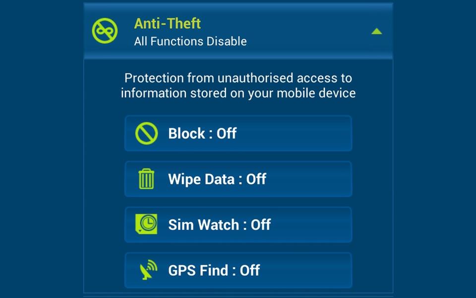 eScan Mobile Security Captura de pantalla 3