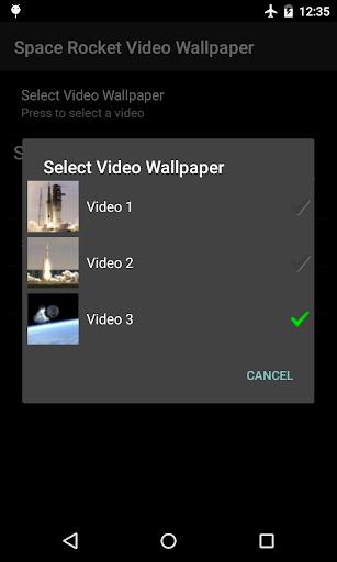 Space Rocket Video Wallpaper應用截圖第4張