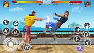 Karate Fighting Boxing Game 3D Capture d'écran 2