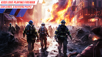 Fire Emergency Tycoon Games Capture d'écran 3