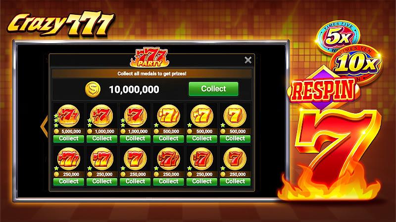 Crazy 777 Slot-TaDa Games スクリーンショット 3