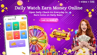 Super Earn: Watch & Make Money Captura de pantalla 3