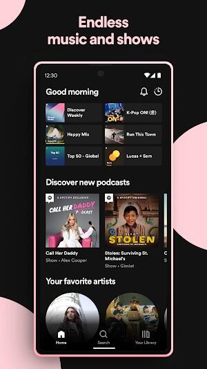 Spotify：音乐和播客应用截图第4张