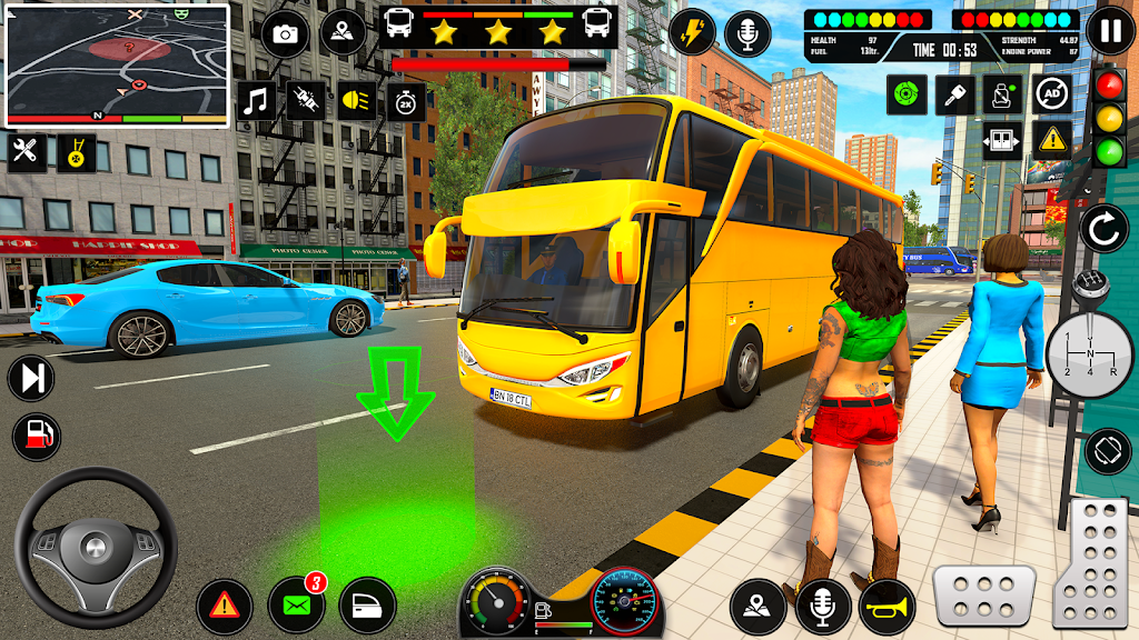US Bus Simulator 3d Games 2024 スクリーンショット 4