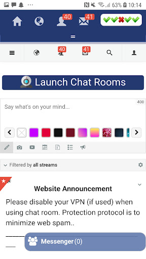 Senior chatz - chat rooms スクリーンショット 3
