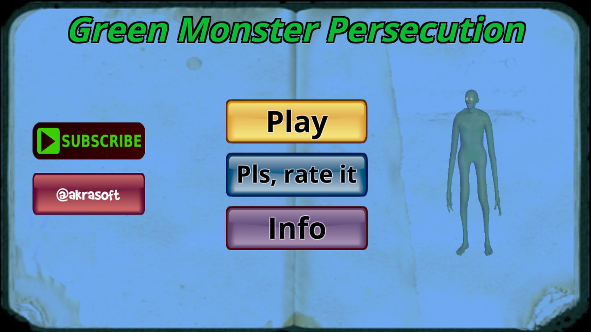 Green monster chase : horror应用截图第3张
