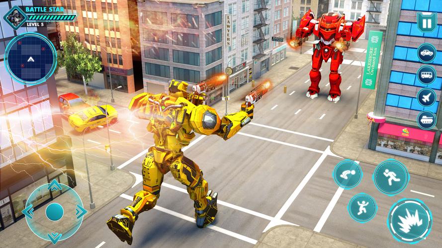Multi Robot Games - Robot Wars Captura de pantalla 1