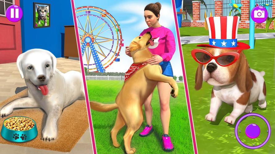 Family Pet Dog Games スクリーンショット 4