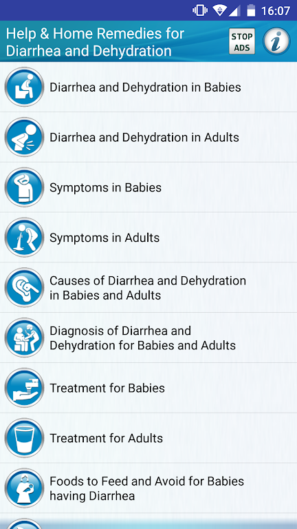Diarrhea and Dehydration Help スクリーンショット 1