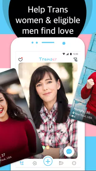Transgender Dating: Meet Trans & Crossdresser Chat Captura de tela 3