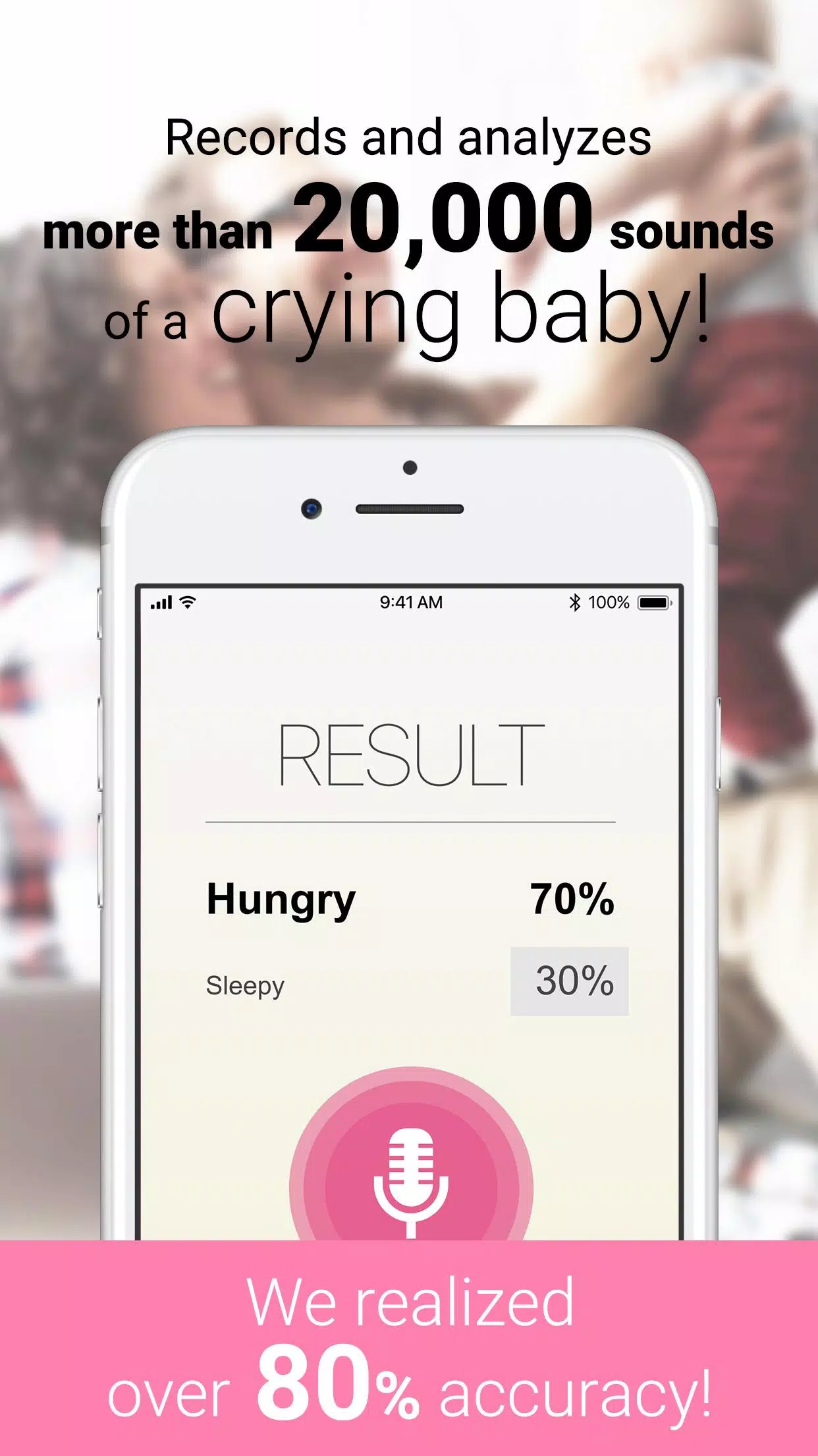 CryAnalyzer - baby translator Captura de pantalla 4