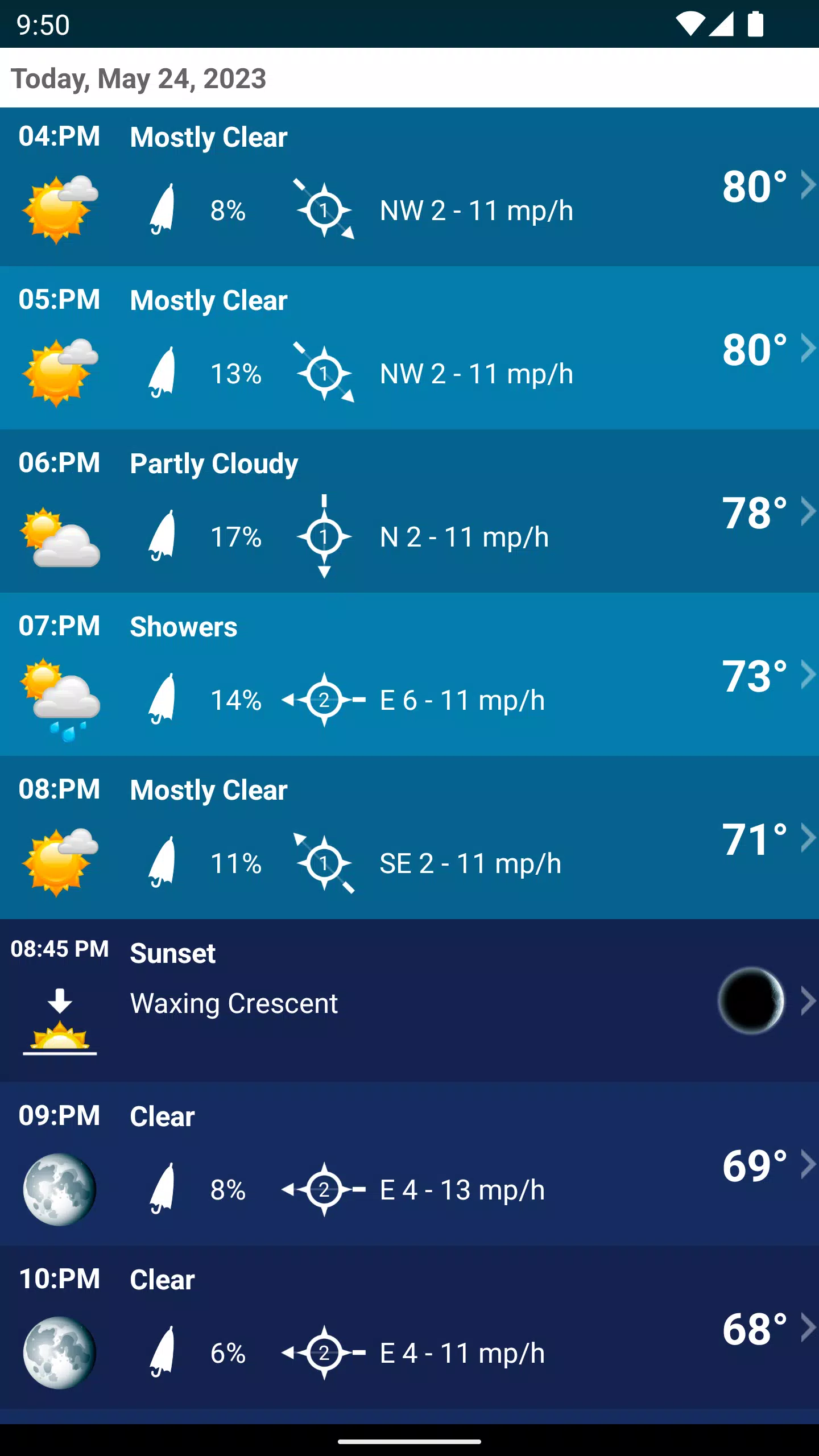 Weather XL PRO Captura de tela 4