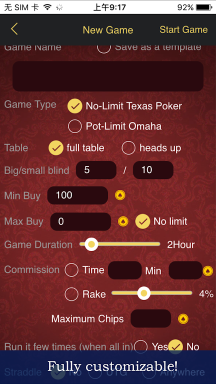 Home Game Poker應用截圖第3張