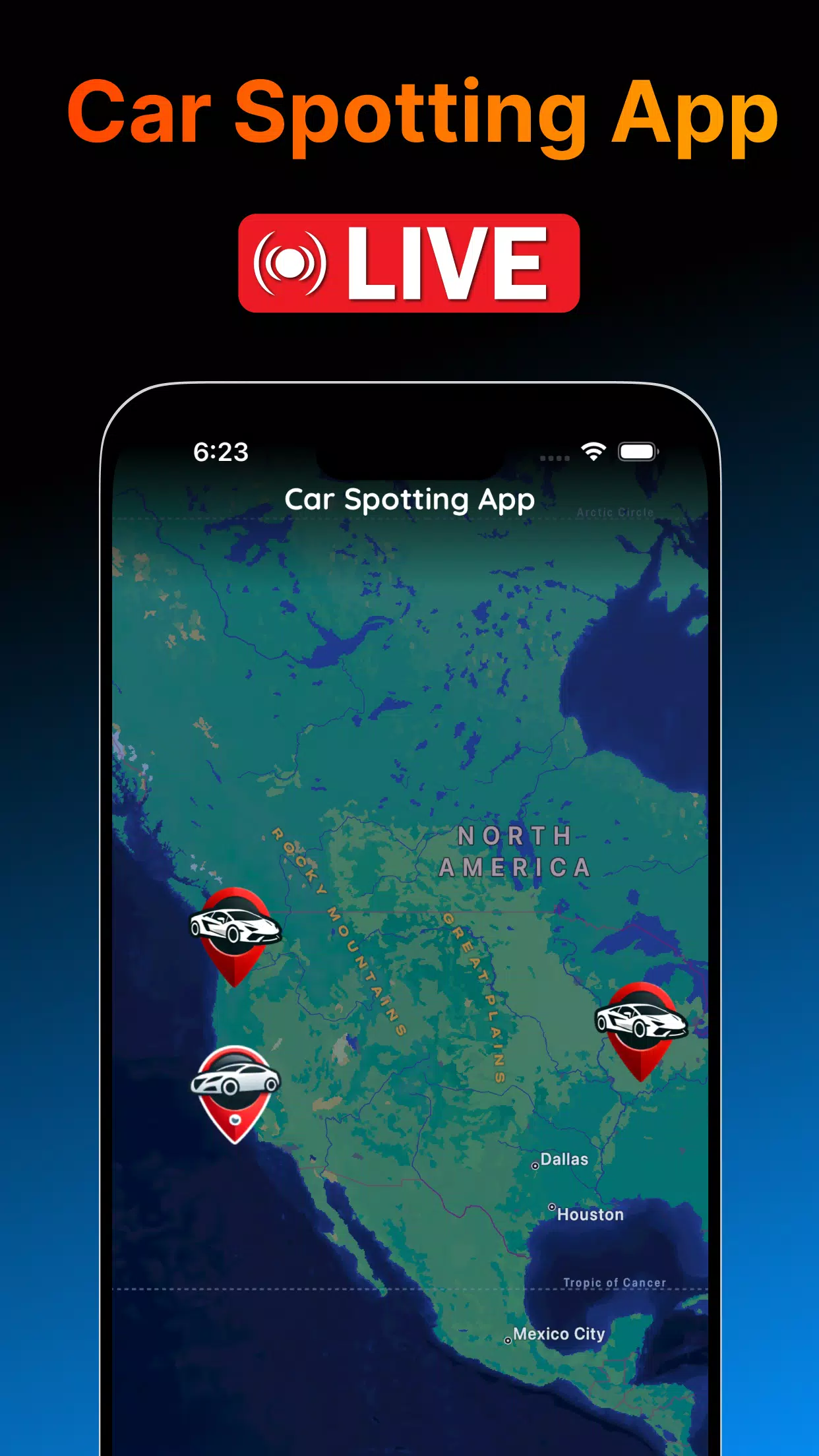 Car Spotting App Screenshot 1