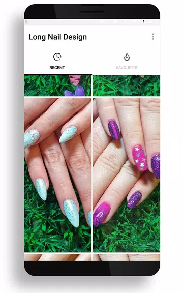 Long Nail Design Captura de pantalla 1