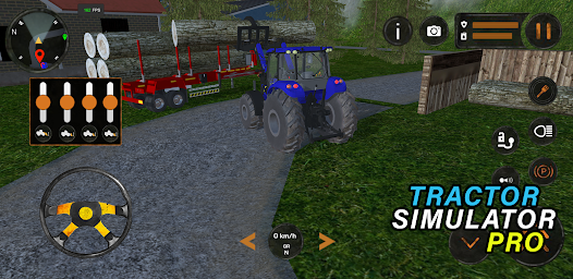 Farm Simulator: Wood Transport Captura de pantalla 1