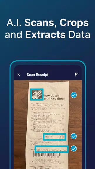 SimplyWise Receipt Scanner Capture d'écran 3