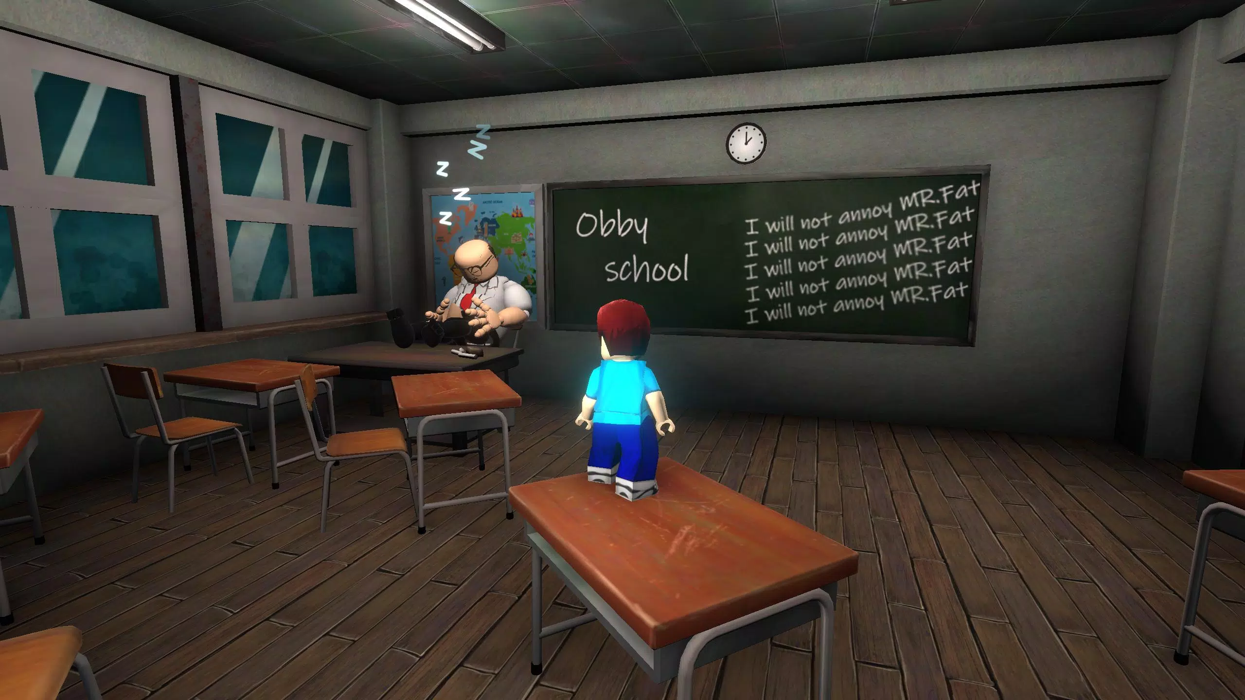 School Break: Obby Escape Captura de pantalla 1