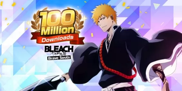 Bleach: Brave Souls toca descargas de 100 m, ofrece regalos y tirones de gacha