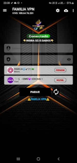 Família VPN スクリーンショット 1