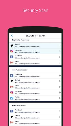 SAASPASS Authenticator 2FA App 스크린샷 3