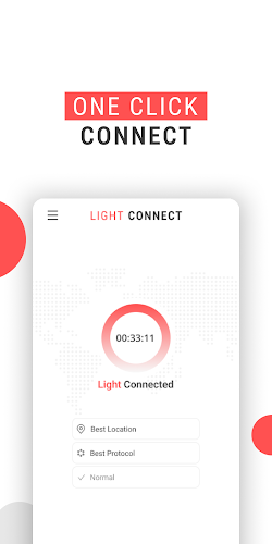 Light Connect VPN Capture d'écran 3