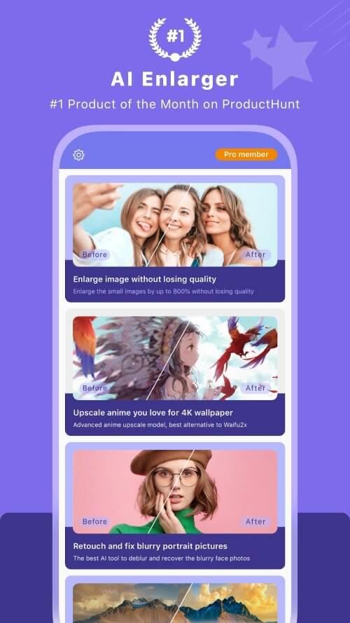 AI Image Enlarger应用截图第1张