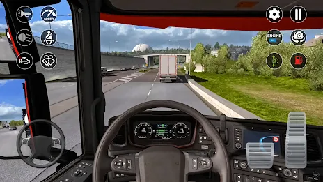 Euro Cargo Truck Simulator Pro स्क्रीनशॉट 2