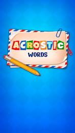 Acrostic Words: Crossword Game スクリーンショット 2